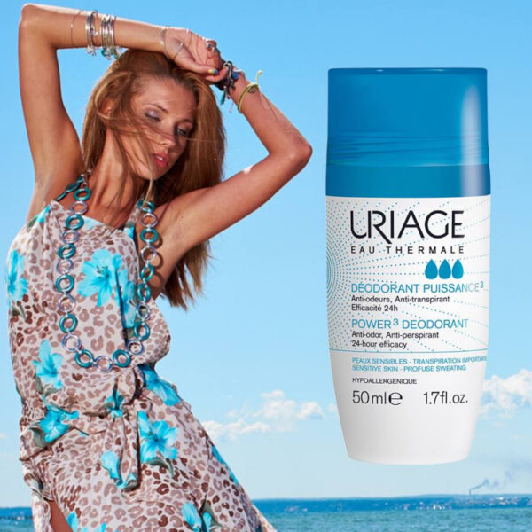 现货法国URIAGE deodorant 清爽止汗露不留痕24小时全天候止汗祛味50ml