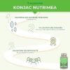 法国Nutrimea Konjac魔芋葡萄干聚糖减重代餐抑制食欲降低胆固醇胶囊90粒 - 图片 4