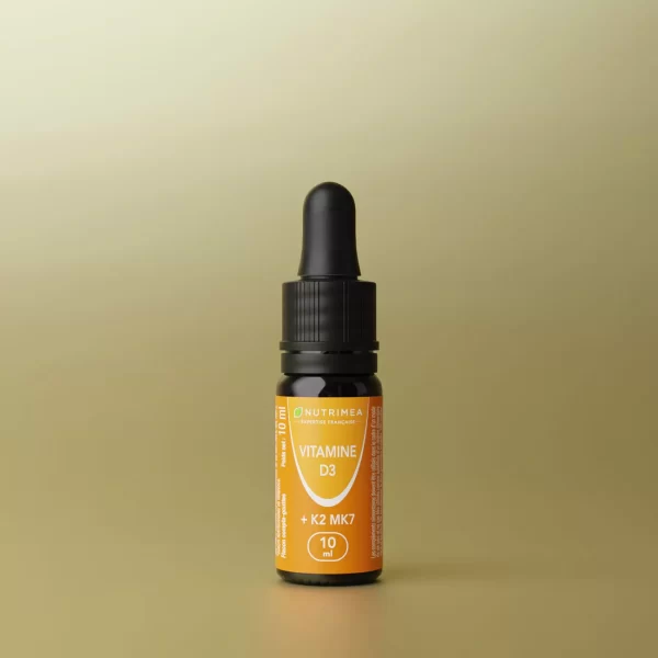 法国 nutirmea Vitamine D3  K2 MK7 长高配方版 三岁开始可用1000iu 两个月量