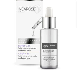 意大利 incarose 2%高浓咖啡因告别浮肿 眼脸部双重精华 15M l