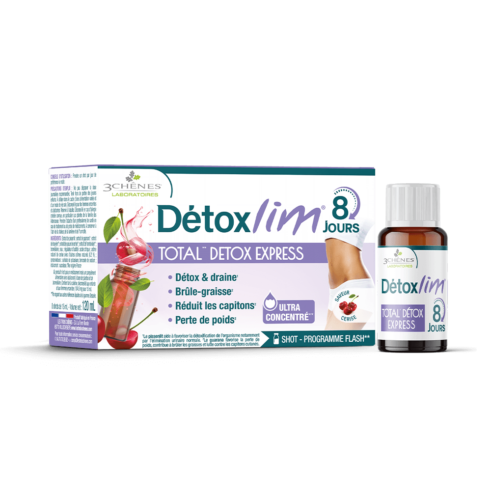 法国3cheneDETOXLIM八天减重排毒去水肿轻体健康饮